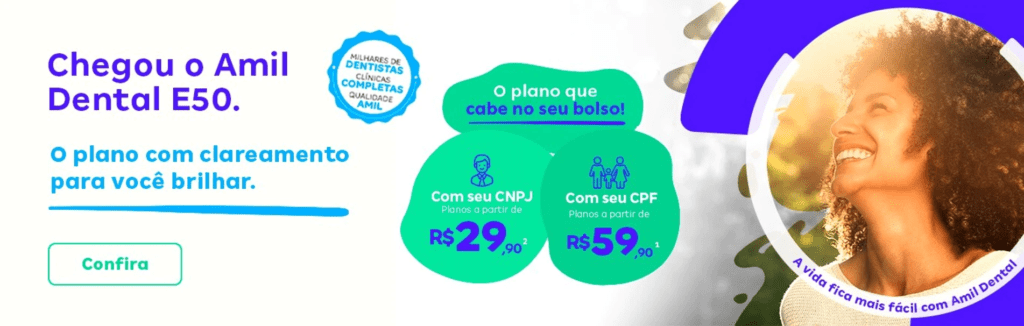 Amil Dental – Planos Odonto VENDAS