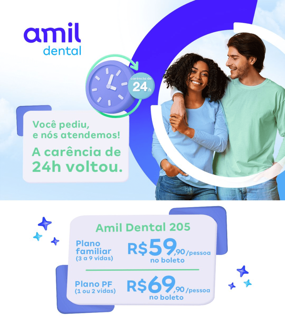 Amil Dental – Planos Odonto VENDAS